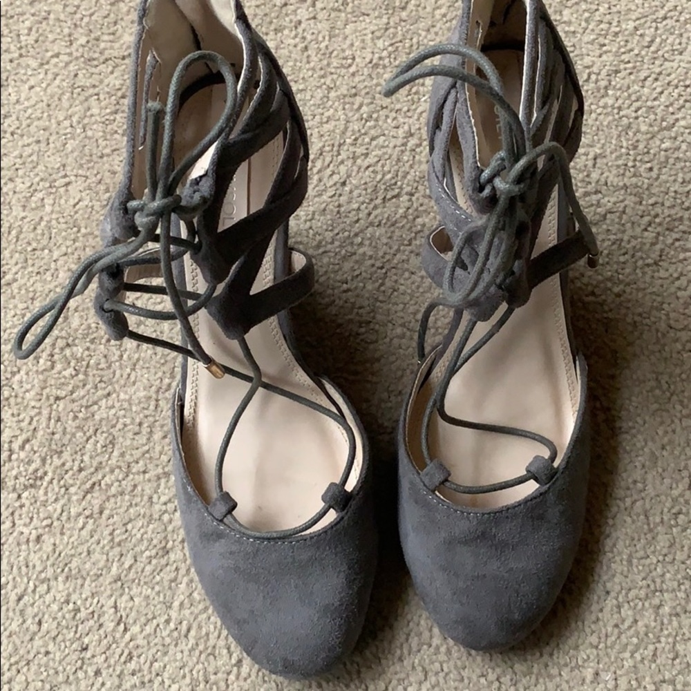 Grey heels